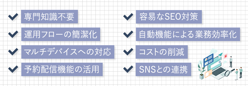 風俗経営にCMSを導入するメリット